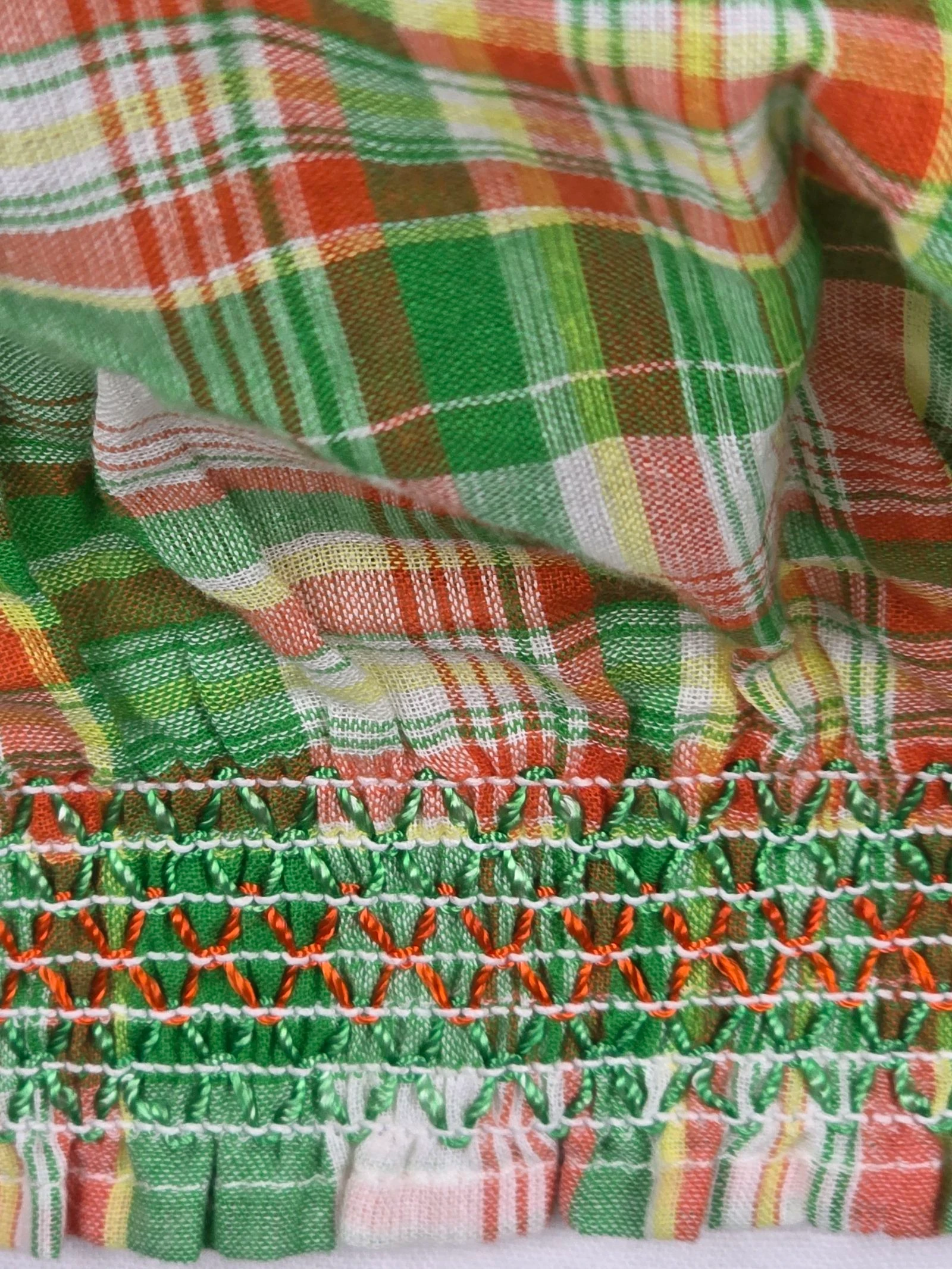 Top de alças / Blusa madras de algodão 🍒y2k vintage anos 2000🍒tamanho 40 – photo 6